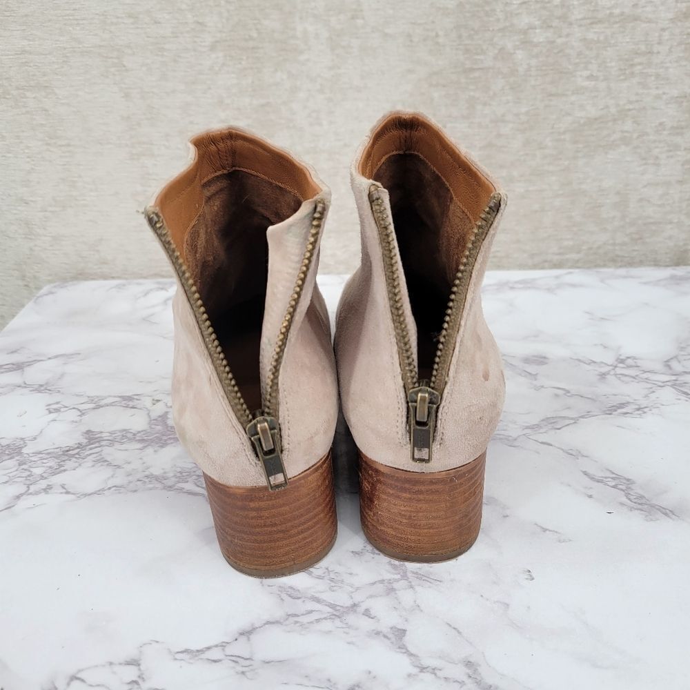 Seychelles Leather Floodplain Sand Suede Leather Ankle Booties Women's Size 8 - Picture 14 of 16